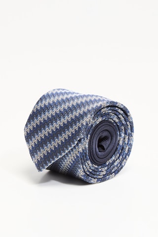 Cravate en soie - Bleu