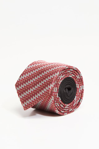 Cravate en soie - Rouge