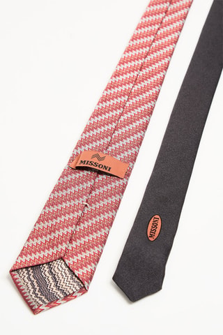 Cravate en soie - Rouge
