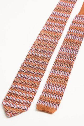Cravate en soie - Orange