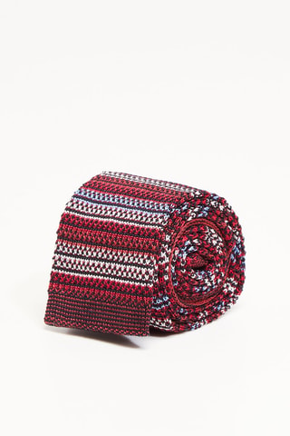 Cravate en soie - Rouge