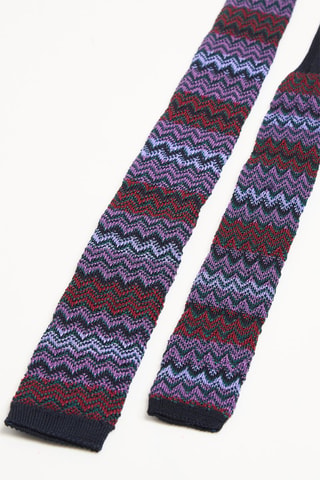 Cravate en soie - Violet