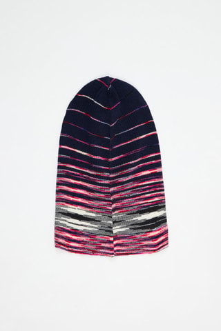 Cagoule en laine - Bleu marine
