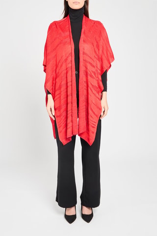 Poncho - Rouge