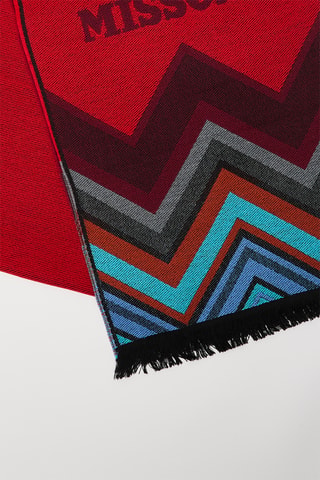 Echarpe en laine - Rouge