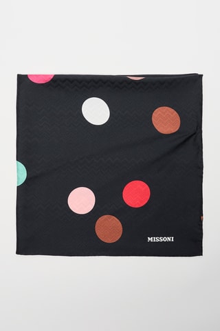 Foulard en soie - Noir