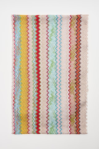 Echarpe - Rose et turquoise