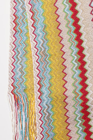 Echarpe - Rose et turquoise