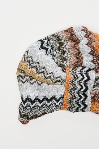 Turban - Ecru et orange