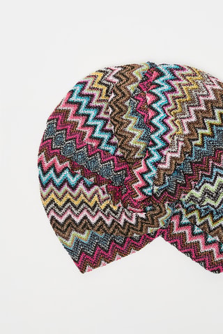 Turban - Bleu et noir