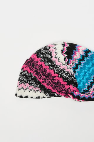 Turban en laine - Rose