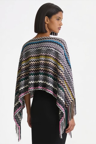 Poncho - Noir
