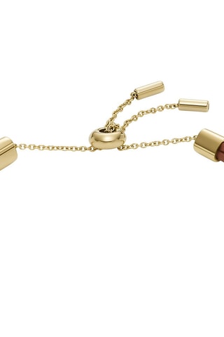 Bracciale - Dorato e marrone