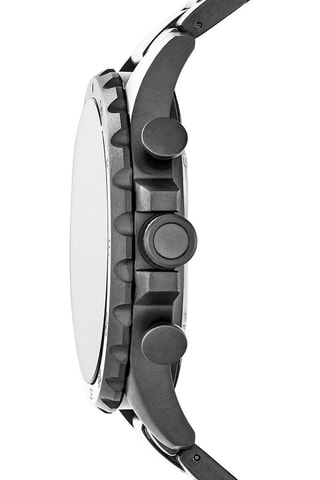 Orologio al quarzo in acciaio - Cronografo - Nero