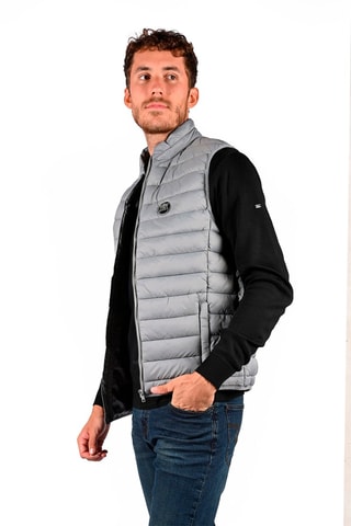 Doudoune sans manches Brick - Gris