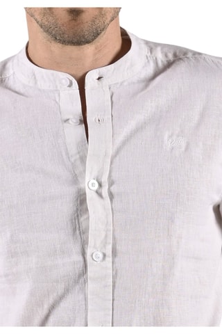 Chemise en lin Confort - Blanc