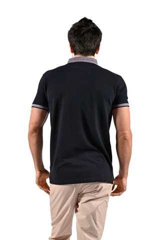 Polo regular Tinek - Bleu marine