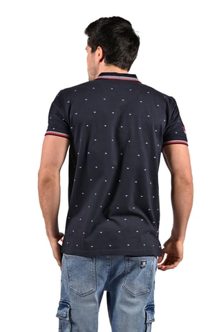 Polo regular Nathan - Bleu marine