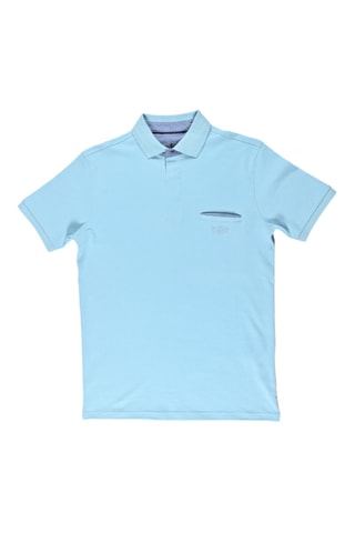 Polo regular Tikar - Bleu