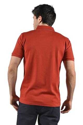 Polo regular Tikar - Bordeaux