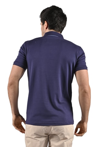 Polo regular Tikar - Bleu marine