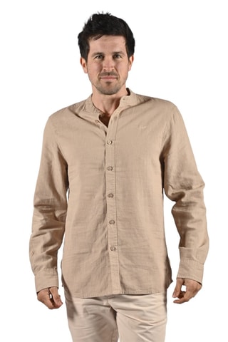 Chemise en lin Confort - Beige
