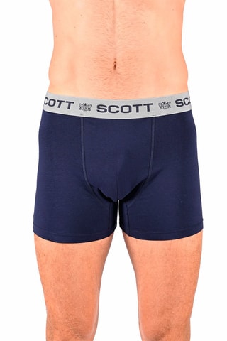 Boxer Switch - Gris et bleu