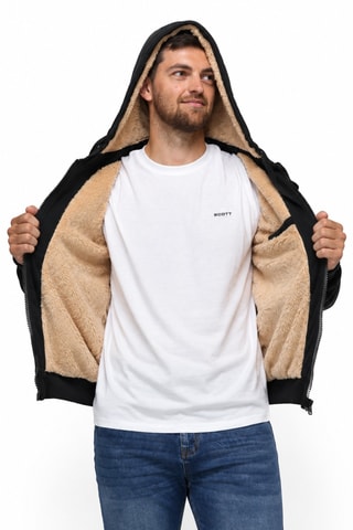Sweat à capuche Torpil  - Noir