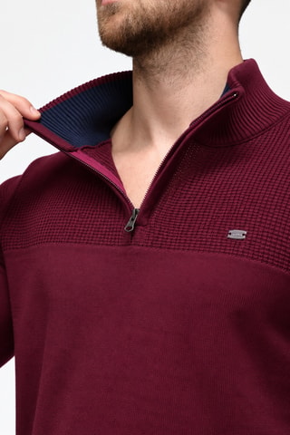 Pull Scor - Bordeaux
