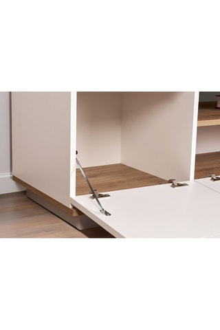 Meuble TV 3 portes Veramont - 44,5 x 180 x 44,6 cm