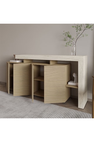 Console 4 portes - 170 x 80 x 35 cm