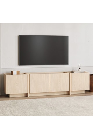 Meuble TV 4 portes Lowen - 180 x 46,2 x 35 cm