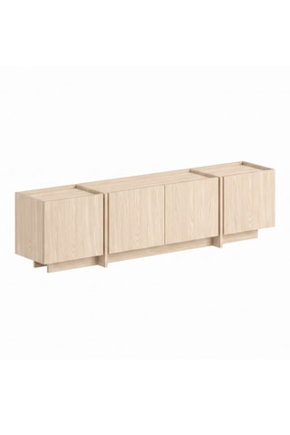 Meuble TV 4 portes Lowen - 180 x 46,2 x 35 cm