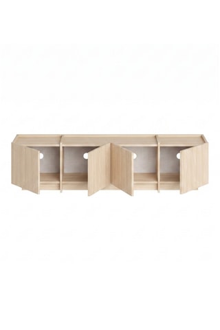 Meuble TV 4 portes Lowen - 180 x 46,2 x 35 cm