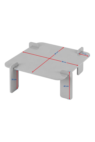 Table basse Marais - 90 x 35 x 90 cm