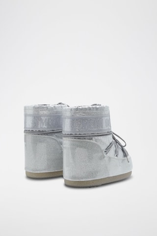 Botines Icon Low con brillo - Plateado