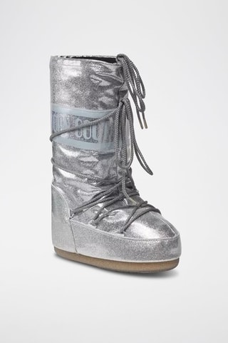 Botas Icon con brillo - Plateado