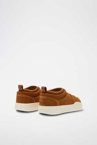 Botas de piel vuelta con plataforma Park Soft - Marrón