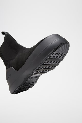 Botines Chelsea de piel vuelta Luna Chelsea - Negro