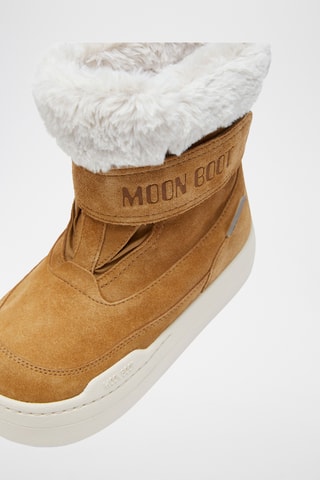Botas de piel Jr Park Strap Boot - Beige