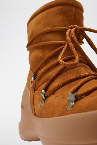 Botas de piel vuelta Luna Boot - Marrón