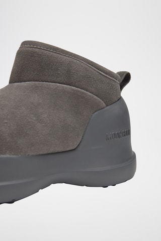 Botas de piel vuelta Mezzaluna Low Boot - Gris