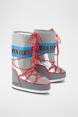 Botas Icon Space Racing - Plateado, azul y rojo