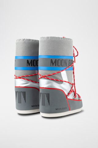 Botas Icon Space Racing - Plateado, azul y rojo