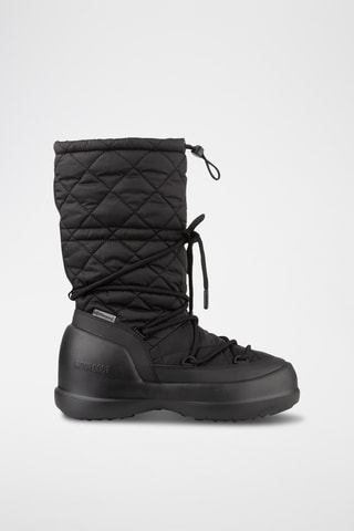 Botas Mezzaluna Quilted High Boot Wp - Negro