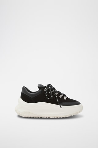 Zapatillas de piel Moon247 City - Negro