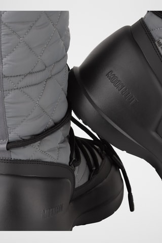 Botas Mezzaluna Quilted High Boot Wp - Gris