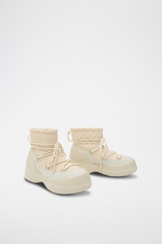 Botas Mezzaluna Quilted Mid Wp - Beige