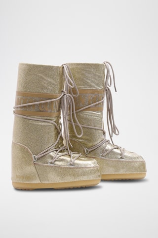 Botas Icon Glitter - Dorado