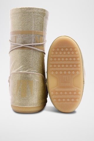 Botas Icon Glitter - Dorado